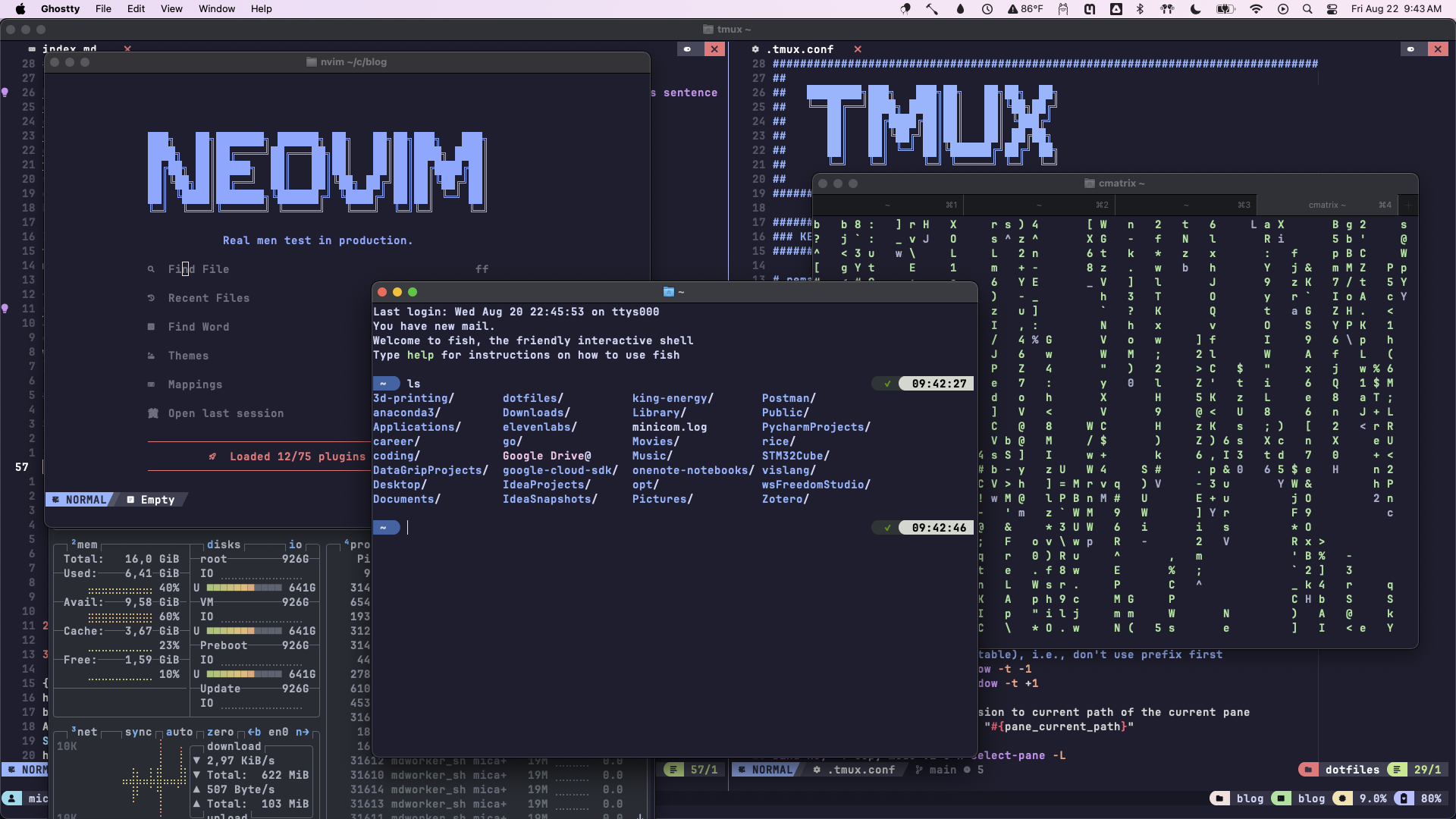 Traditional non-tmux Workflow